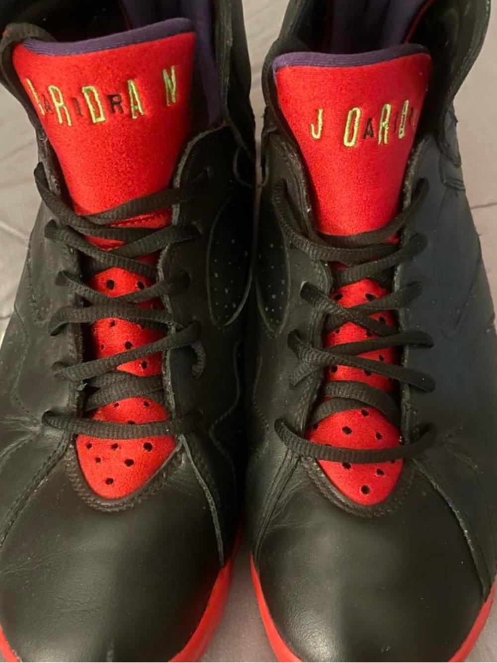 Jordan Black and Red Men’s Sneakers